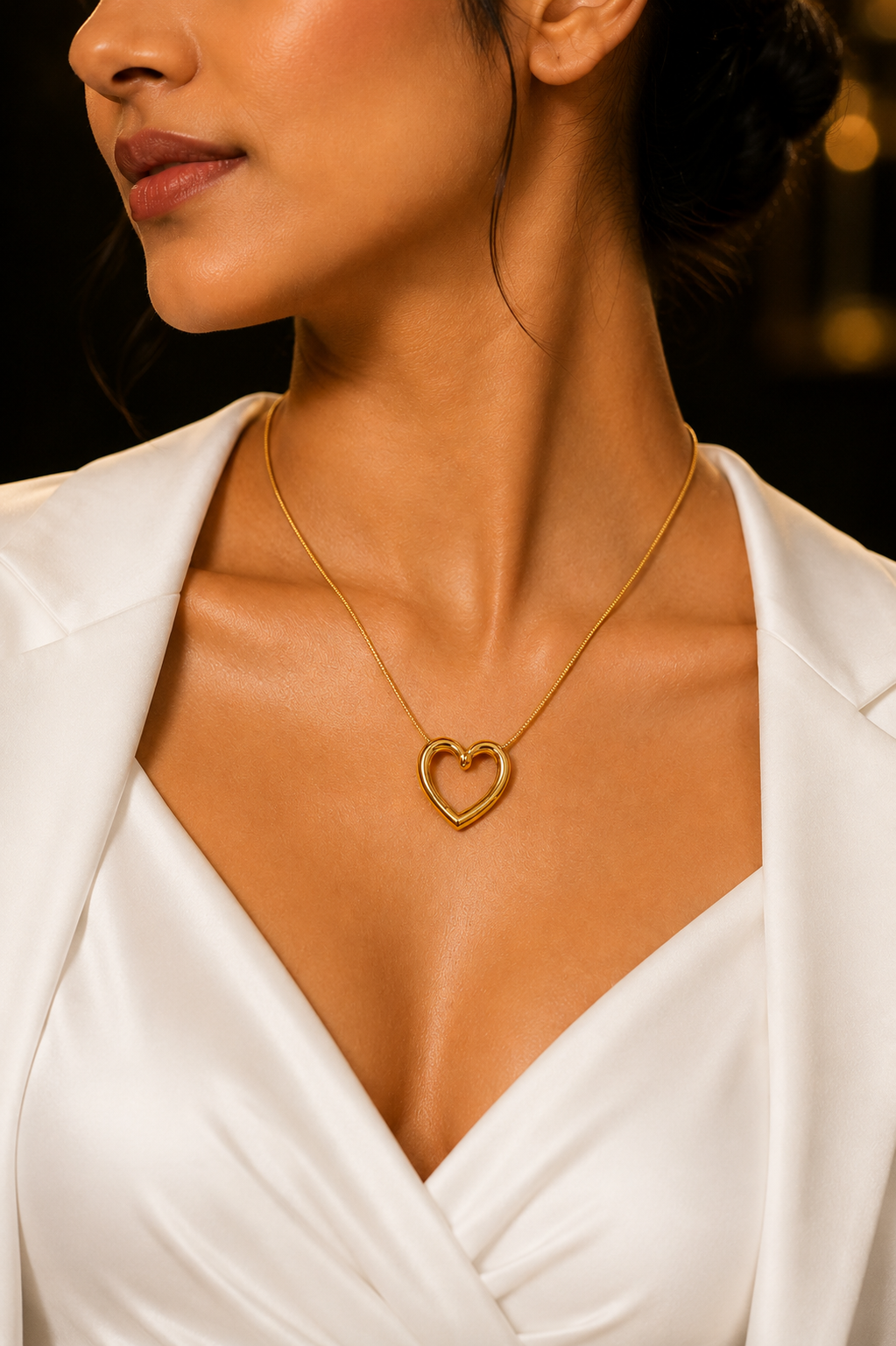 The Open Heart Necklace