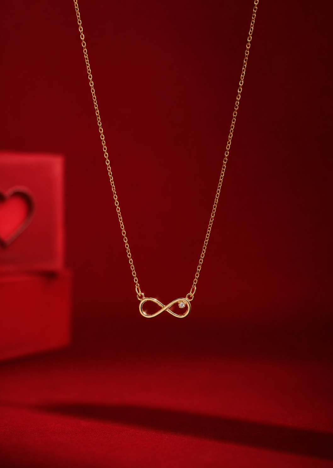 The Infinity Necklace — Gold