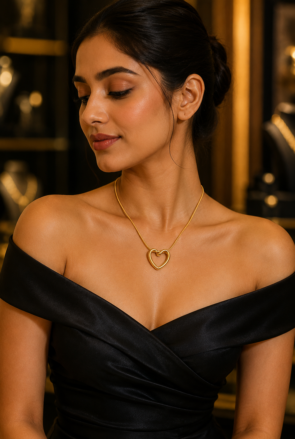 The Open Heart Necklace
